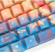 Five-Sided Sublimation Sunset Keycap Oem Keycap Mechanical Keyboard Customization