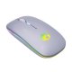 Luminous Charging Bluetooth Dual-mode Wireless Silent Mouse Desktop Notebook